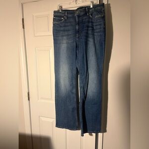 Lauren Ralph Lauren Dark Blue Denim Flare Jeans